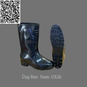 Ủng bảo hộ nam màu đen 026