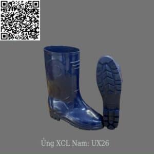Ủng bảo hộ nam màu xanh dương 026