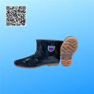 Ủng bảo hộ nam thấp cổ U013 đen