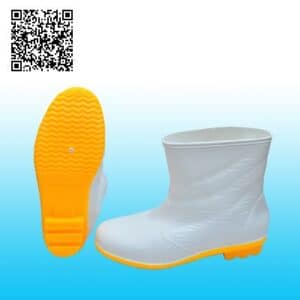 Ủng bảo hộ nữ thấp cổ U08 trắng