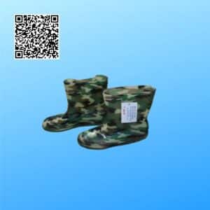 Ủng trẻ em U012 hoạ tiết rằn ri UTE-U10527996